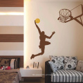 Decoração de basquete de decoração para casa crianças parede Pvc Decorações removíveis